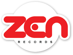 Zen Records Laptop Sticker